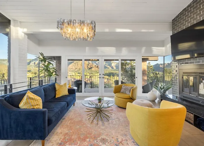 Stunning Views Uptown With Hot Tub Gym And Fire Pit * Sedona